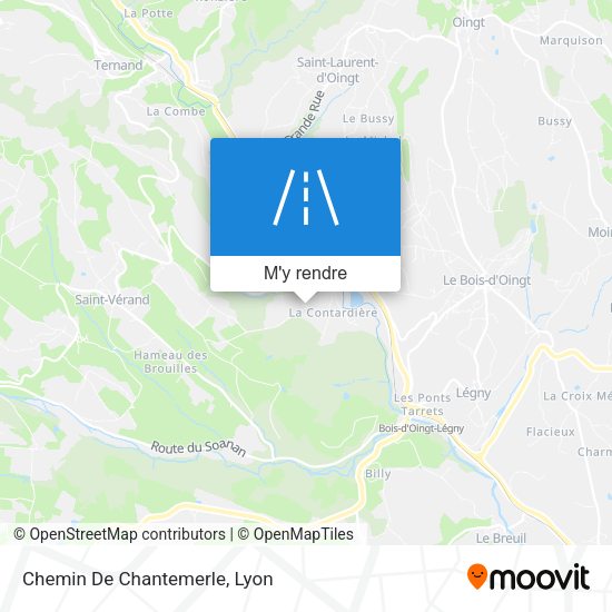 Chemin De Chantemerle plan