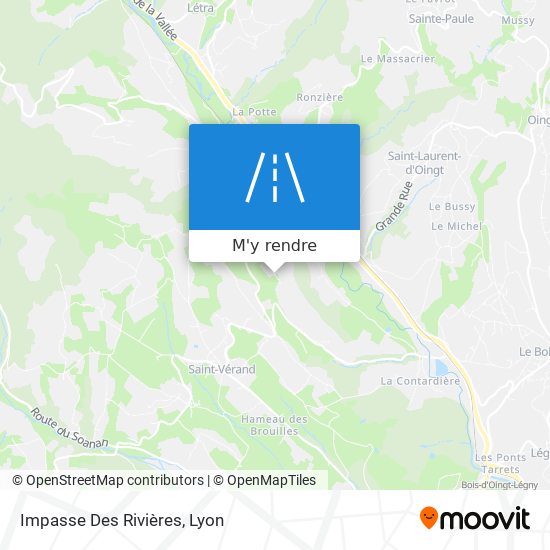 Impasse Des Rivières plan