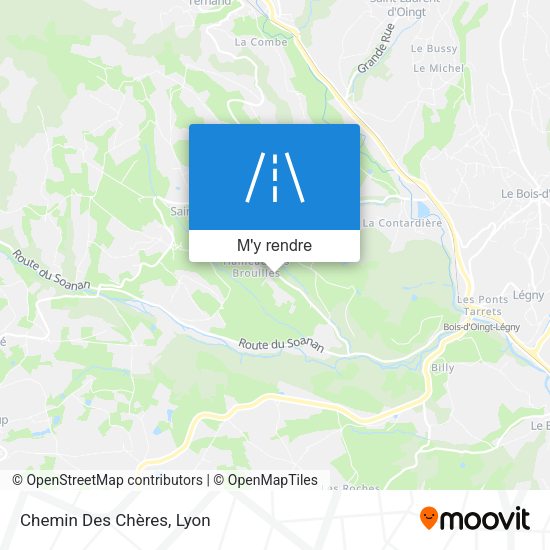 Chemin Des Chères plan