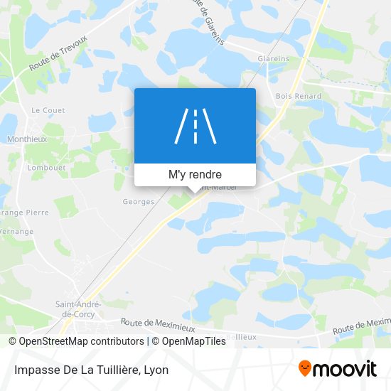 Impasse De La Tuillière plan