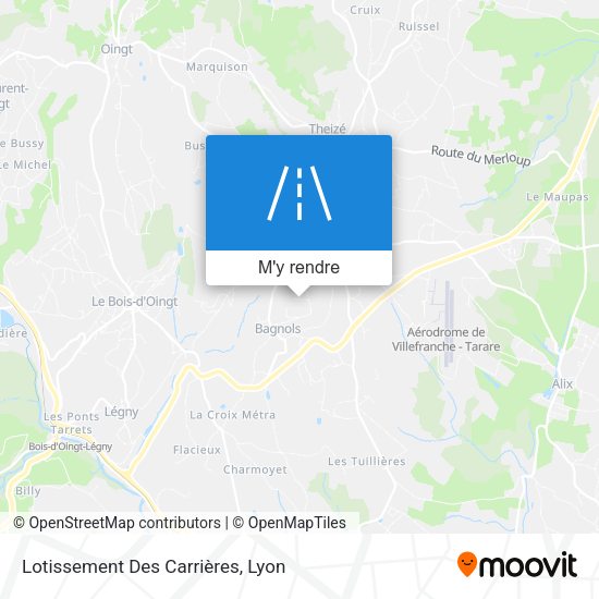 Lotissement Des Carrières plan