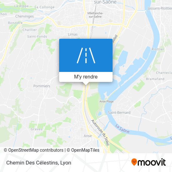 Chemin Des Célestins plan
