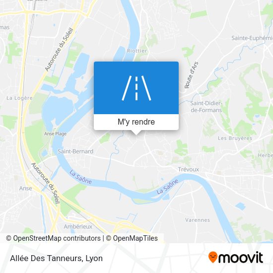 Allée Des Tanneurs plan