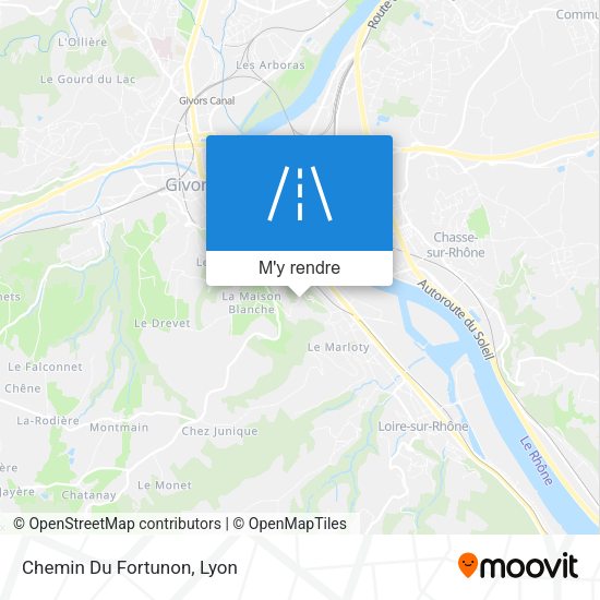 Chemin Du Fortunon plan