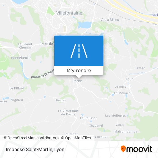 Impasse Saint-Martin plan
