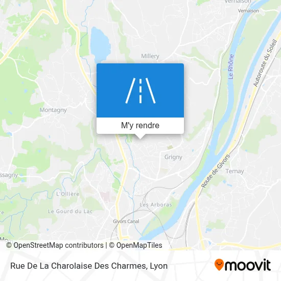 Rue De La Charolaise Des Charmes plan