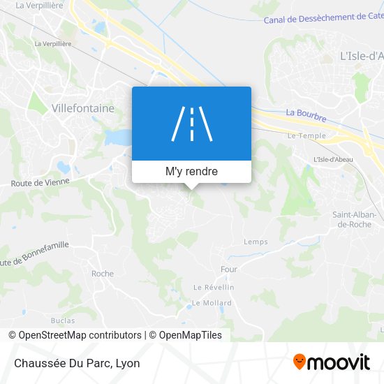 Chaussée Du Parc plan