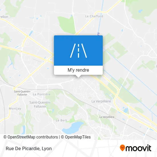 Rue De Picardie plan