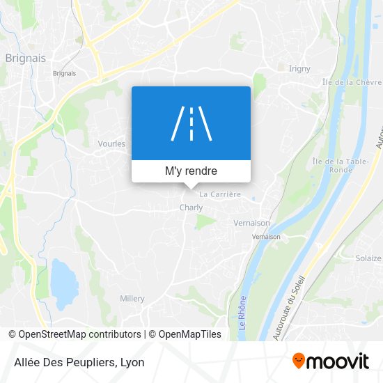 Allée Des Peupliers plan