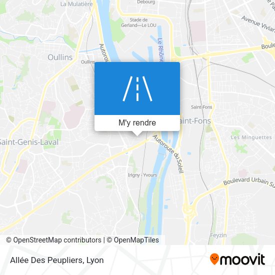 Allée Des Peupliers plan