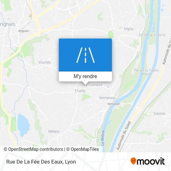 Rue De La Fée Des Eaux plan