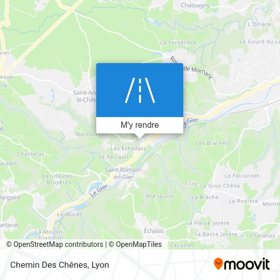 Chemin Des Chênes plan