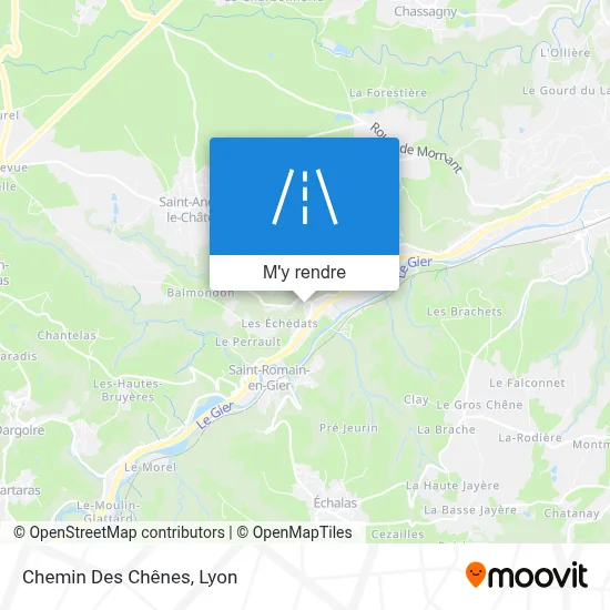 Chemin Des Chênes plan