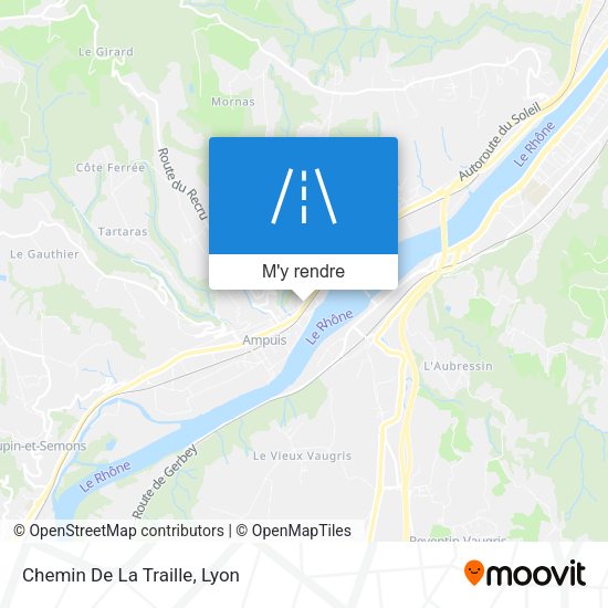 Chemin De La Traille plan