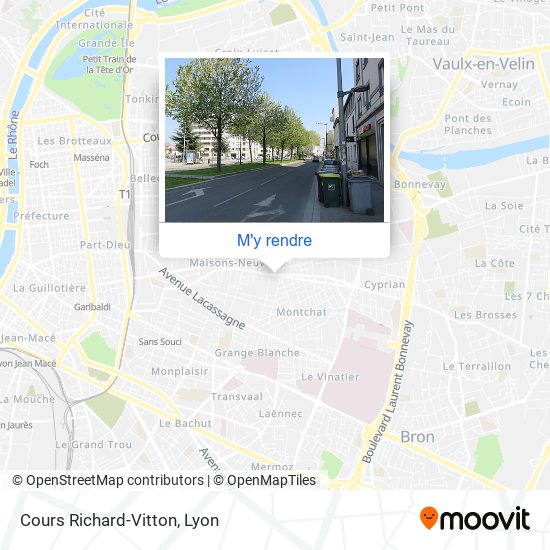 Cours Richard-Vitton plan