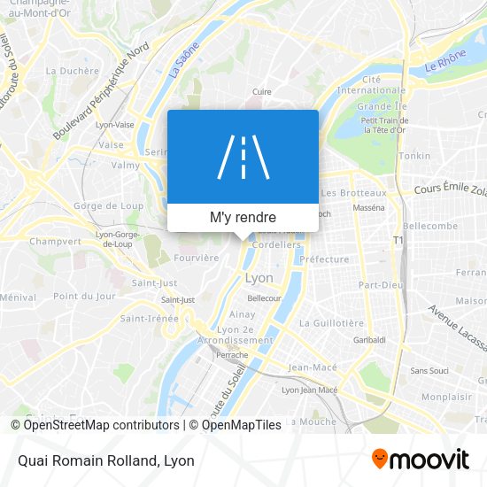 Quai Romain Rolland plan