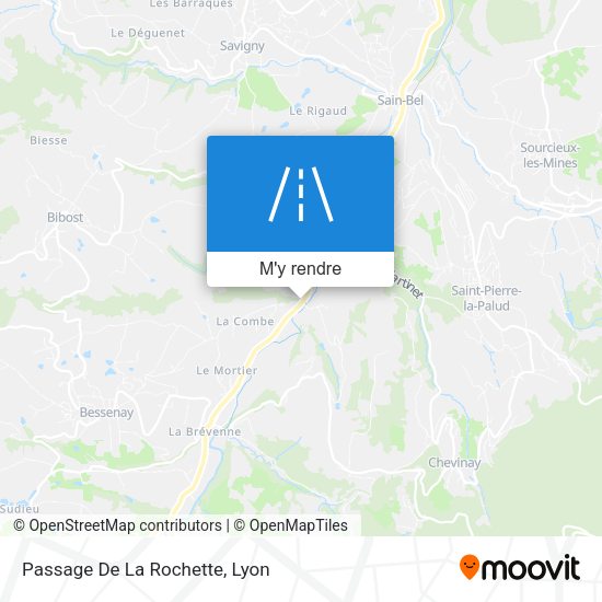 Passage De La Rochette plan