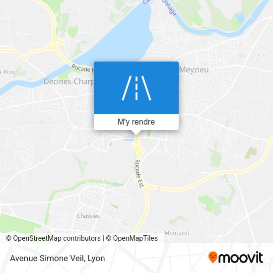 Avenue Simone Veil plan