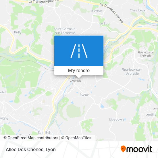 Allée Des Chênes plan