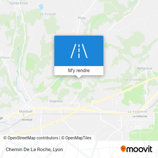 Chemin De La Roche plan