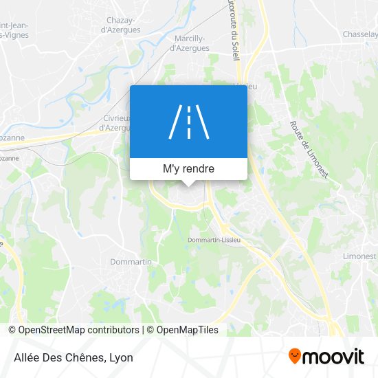 Allée Des Chênes plan