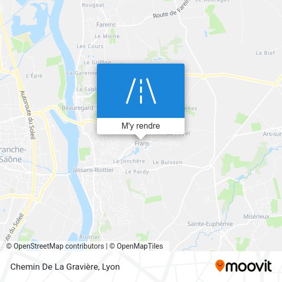 Chemin De La Gravière plan