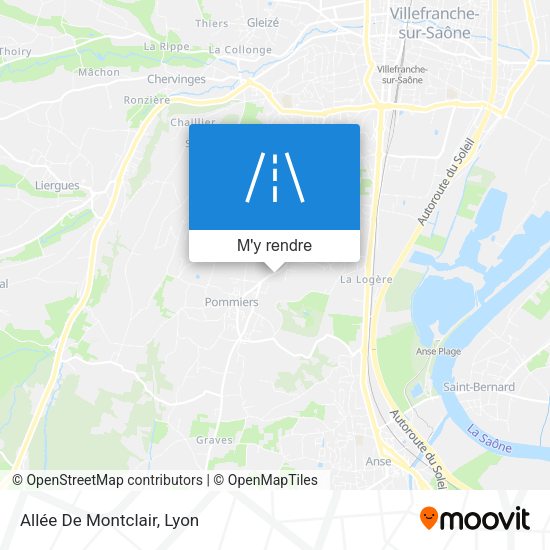 Allée De Montclair plan