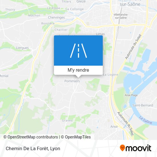 Chemin De La Forêt plan