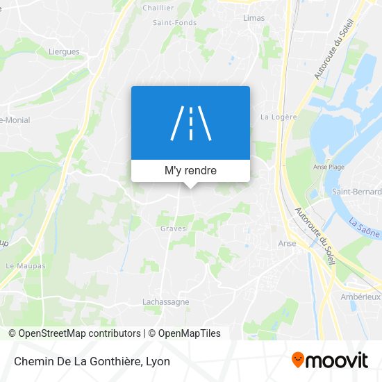 Chemin De La Gonthière plan