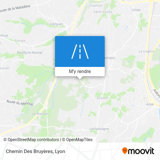 Chemin Des Bruyères plan