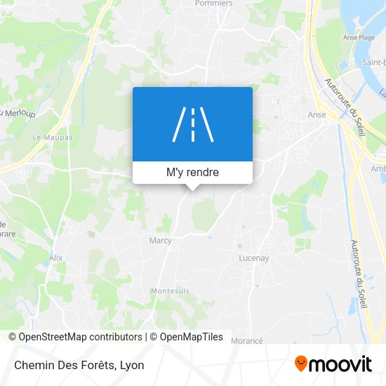 Chemin Des Forêts plan