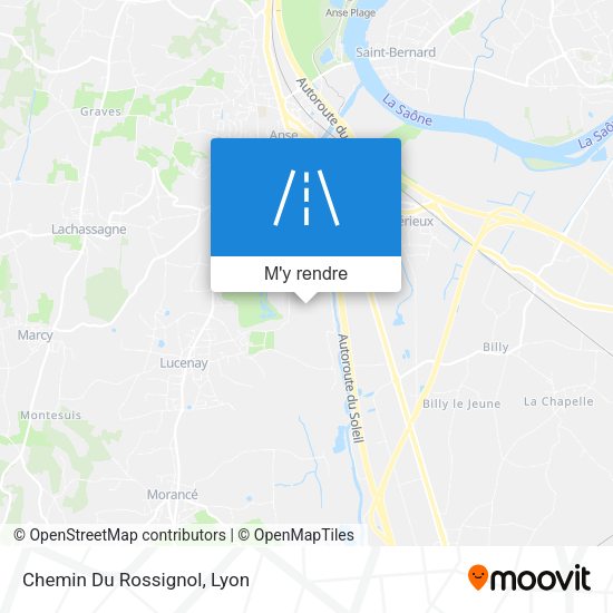 Chemin Du Rossignol plan