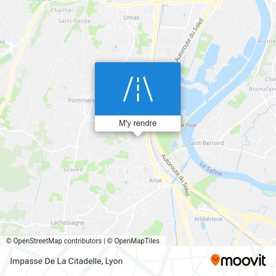 Impasse De La Citadelle plan