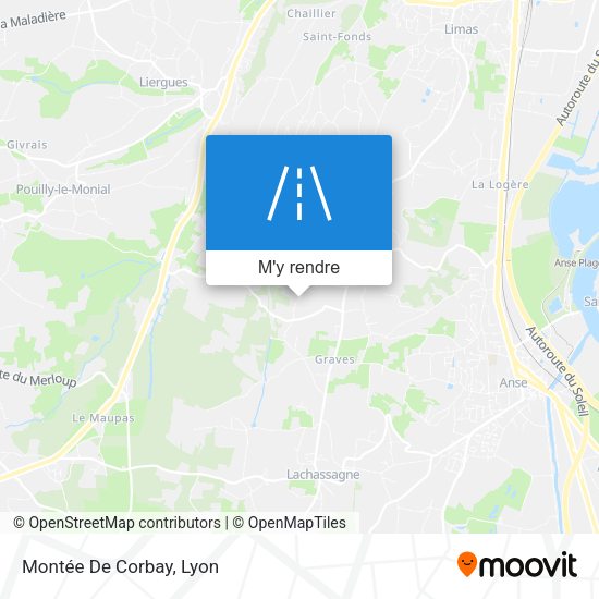 Montée De Corbay plan