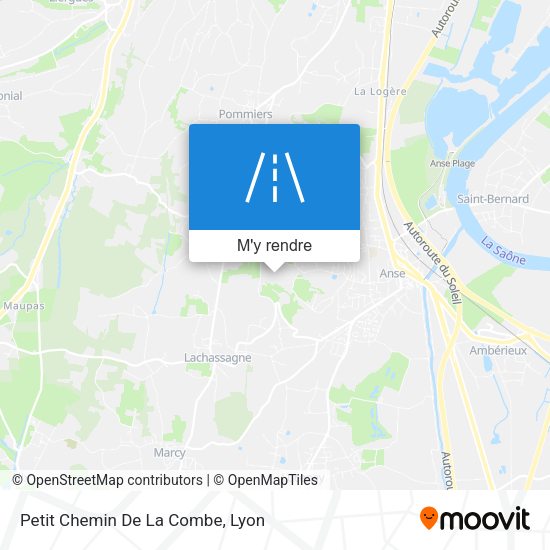 Petit Chemin De La Combe plan
