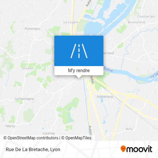 Rue De La Bretache plan