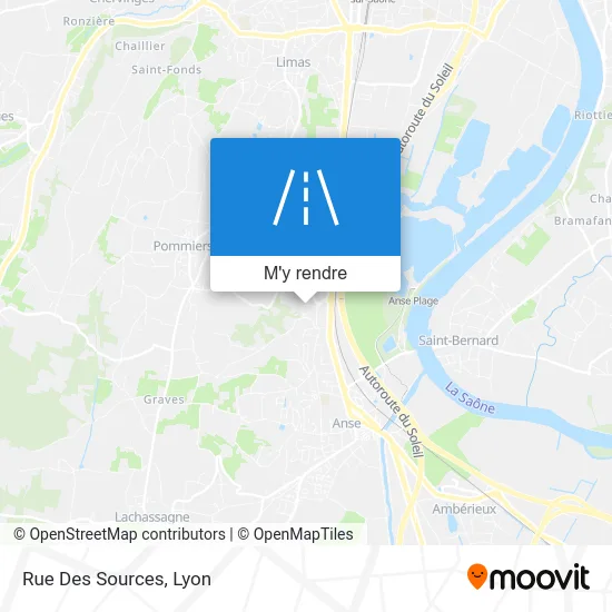 Rue Des Sources plan