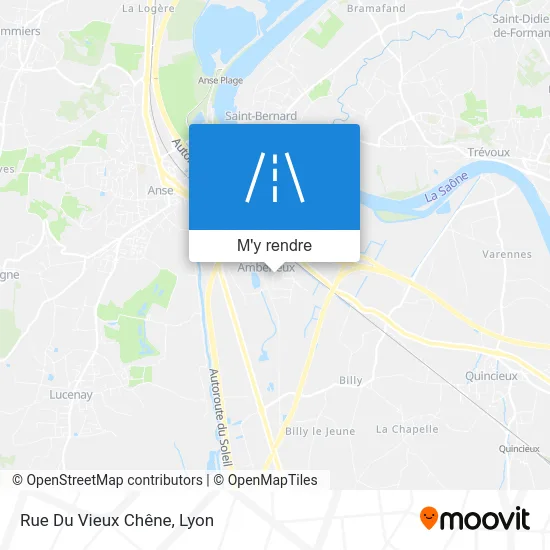 Rue Du Vieux Chêne plan