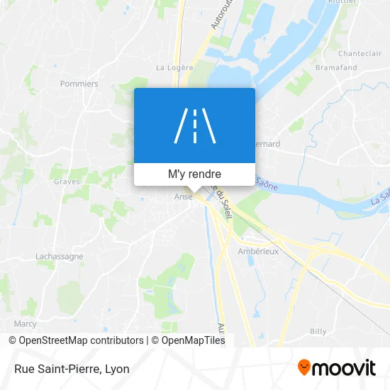 Rue Saint-Pierre plan