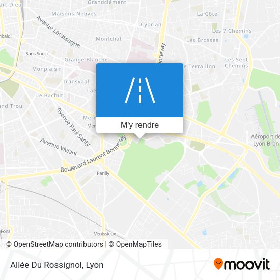 Allée Du Rossignol plan