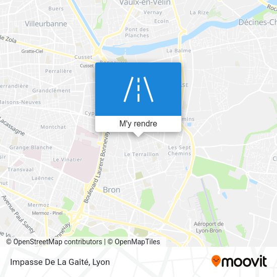Impasse De La Gaîté plan