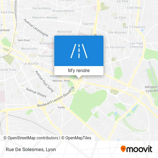 Rue De Solesmes plan