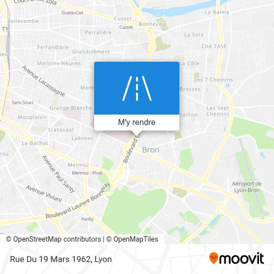 Rue Du 19 Mars 1962 plan