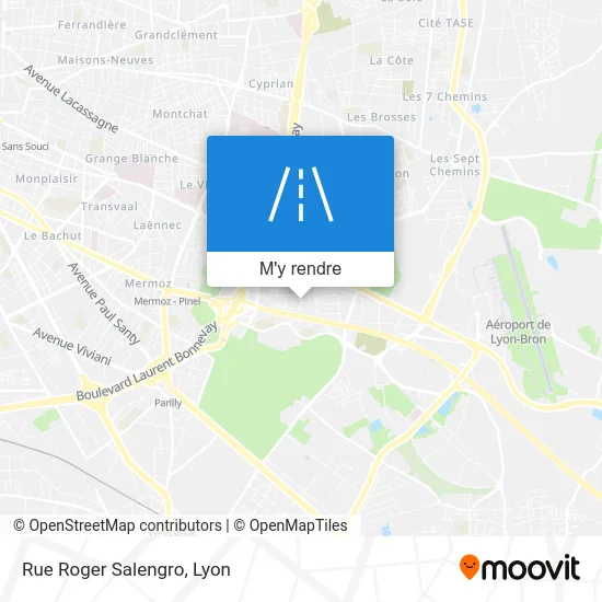 Rue Roger Salengro plan