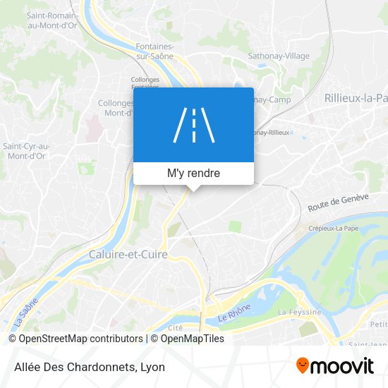 Allée Des Chardonnets plan