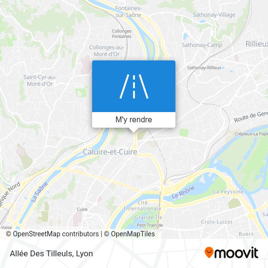 Allée Des Tilleuls plan