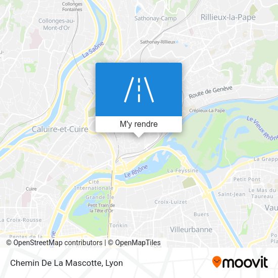 Chemin De La Mascotte plan