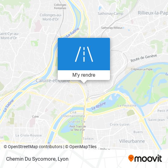 Chemin Du Sycomore plan