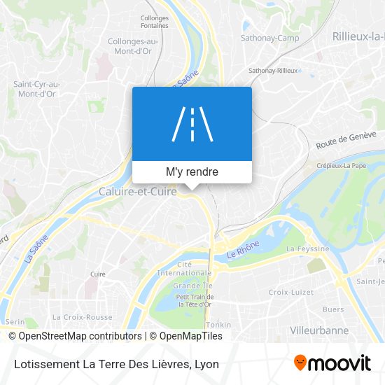 Lotissement La Terre Des Lièvres plan