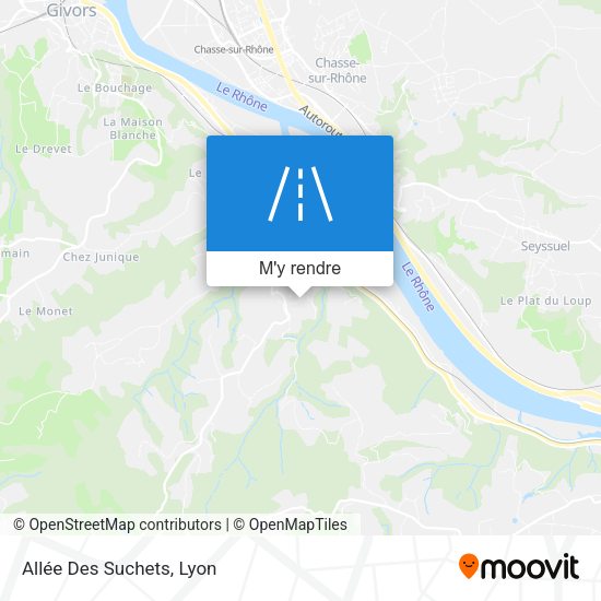 Allée Des Suchets plan